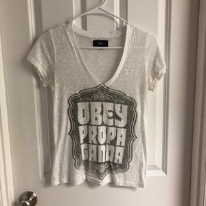 Obey graphic tee